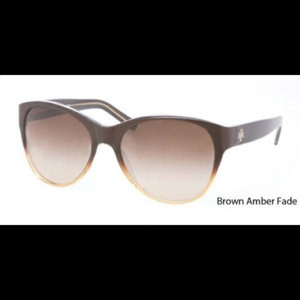 TORY BURCH Brown Gradiant Lens Sunglasses